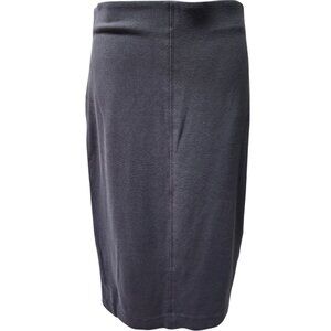 Wilfred Aritzia Womens Gray Pencil Skirt Size L Rayon Blend Stretch Minimalist
